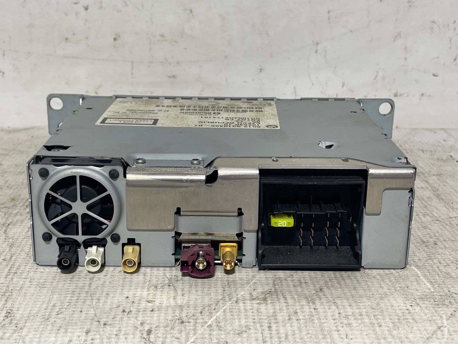 Radio BMW F20/F21   6512 9310455   01, Enlèvement, Utilisé, BMW