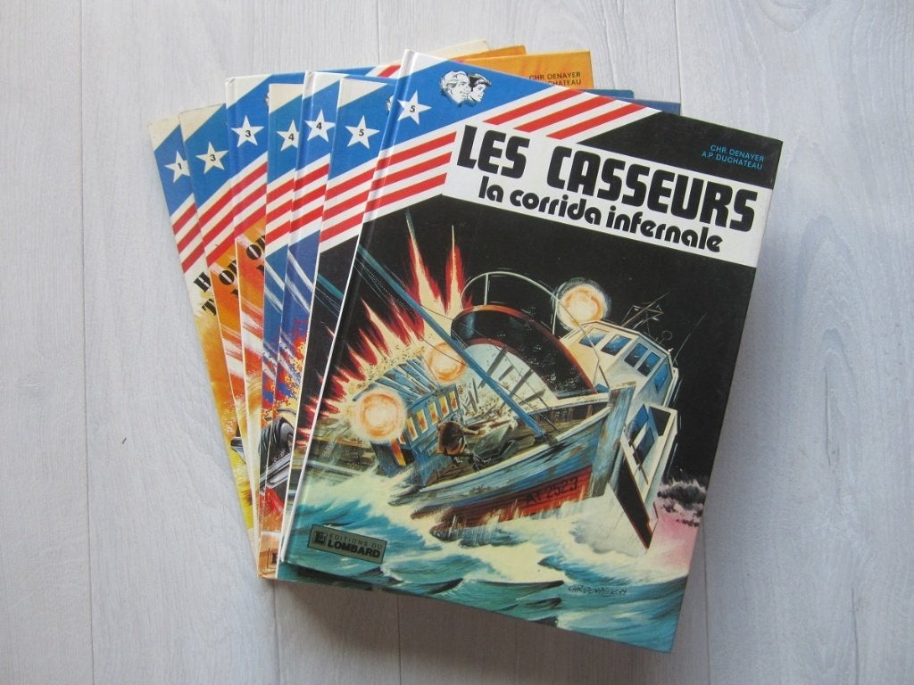 Les casseurs - Titres et prix dans la description, Plusieurs BD, Enlèvement ou Envoi, Comme neuf, Duchâteau/Denayer