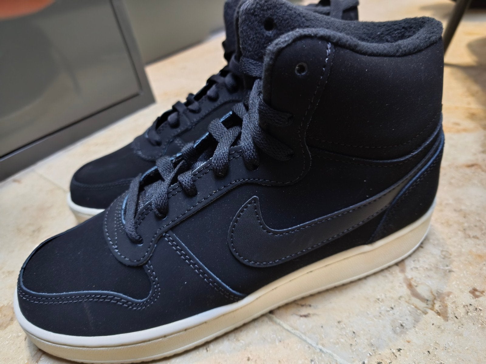 Nike ebernon Mid black, Kleding | Heren, Schoenen, Zwart, Nike, Nieuw, Ophalen of Verzenden