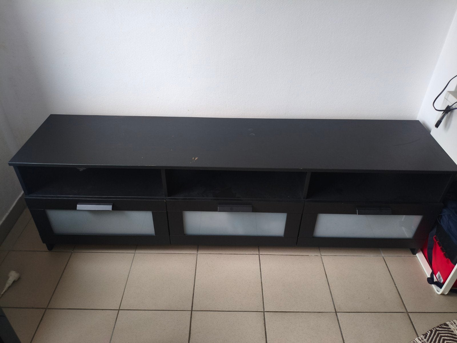 Tv meubel, Ophalen