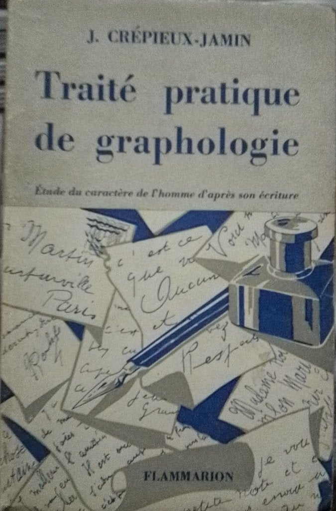 Traité pratique de graphologie de Crépieux Jamin, Enlèvement ou Envoi, Utilisé, Crépieux Jamin, Sciences humaines et sociales
