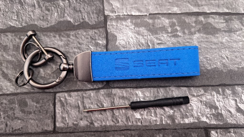porte-clé SEAT Bleu, Verzamelen, Sleutelhangers, Overige typen, Nieuw, Ophalen of Verzenden