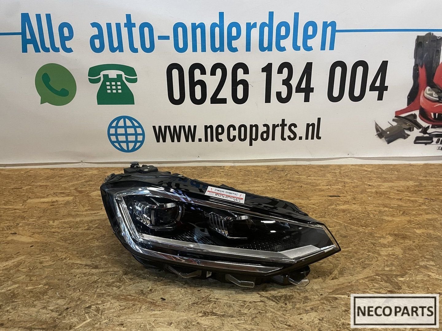 VW GOLF SPORTSVAN VOL LED KOPLAMP LINKS ORIGINEEL 517941114A, Gebruikt, -, Volkswagen, -