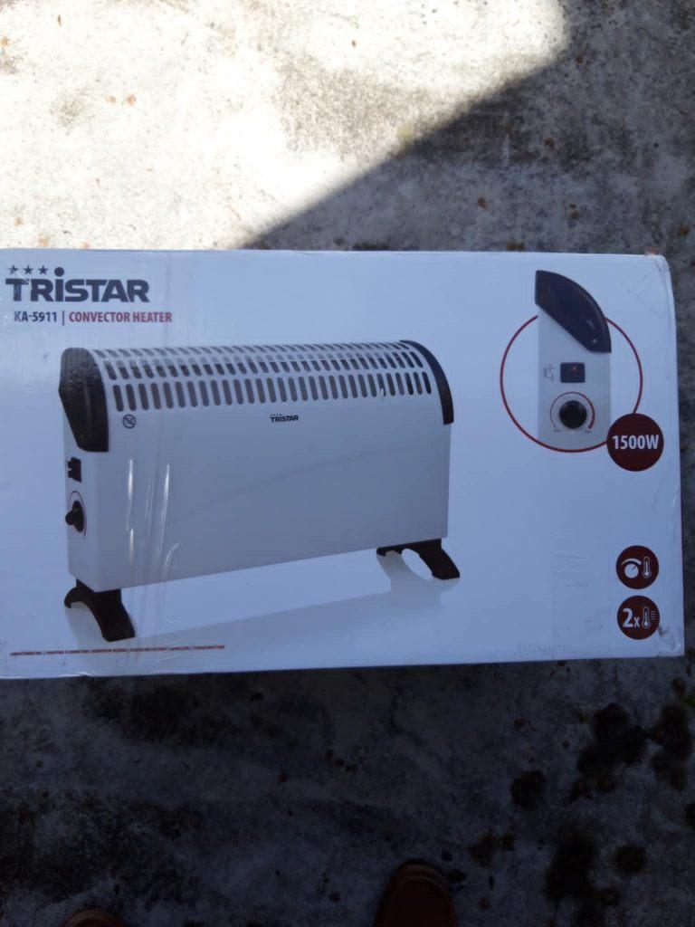 Tristar Radiateur électrique KA5911 neuf 1500W, Bricolage & Construction, Chauffage & Radiateurs, Moins de 60 cm, Enlèvement, Radiateur