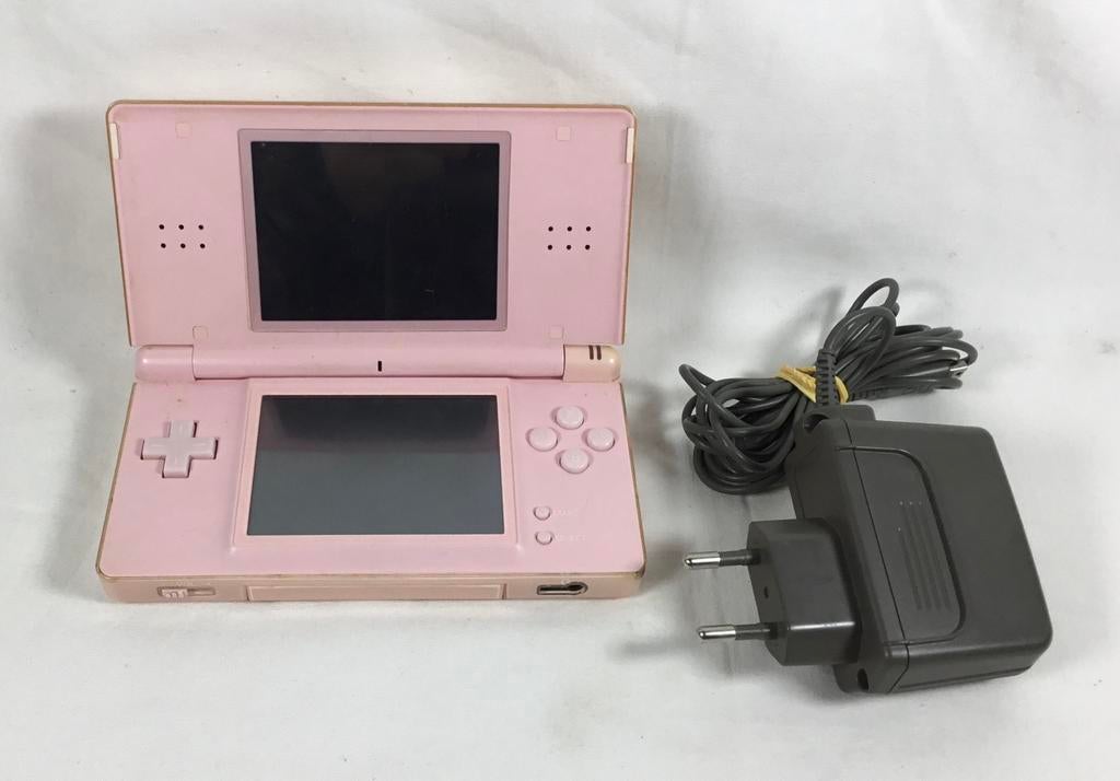 Console rose Nintendo DS Lite 2006 + câble de recharge, Consoles de jeu & Jeux vidéo, Nintendo, Italiëlei 124 - 2000 Antwerpen