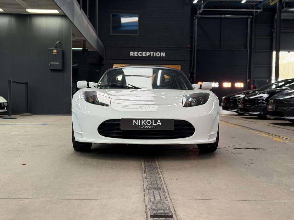 Tesla Roadster V2.5 - HEATED SEATS - BROKEN HV BATTERY, Startonderbreker, Achterwielaandrijving, Gebruikt, Zwart