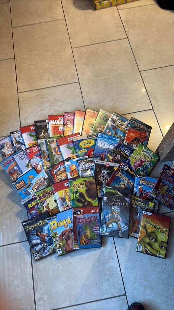 40 Jeux PC pour enfants, Enlèvement, Utilisé