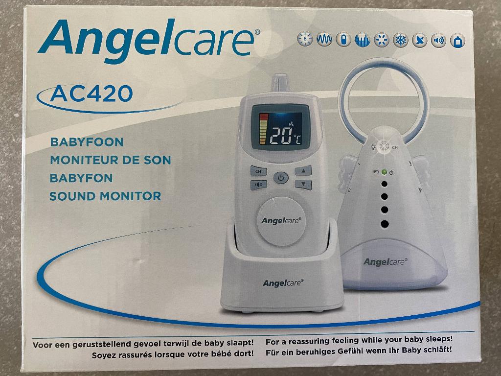 BabyPhone AngelCare AC420, Enlèvement, Comme neuf, 250 mètres ou plus, Digital
