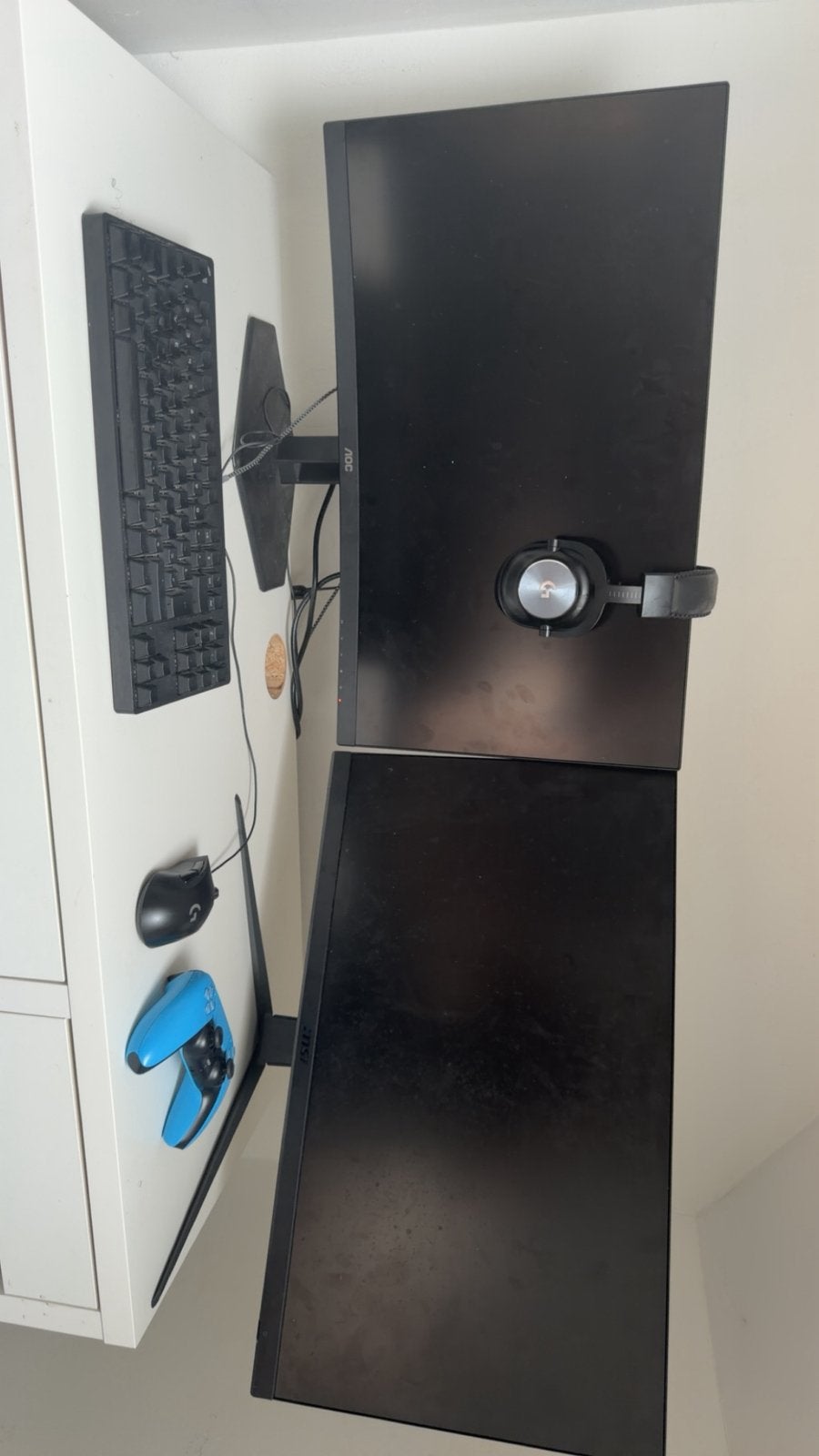 Setup Gaming 280Hz + 170Hz Logitech + manette PS5, Enlèvement, Comme neuf, Gaming