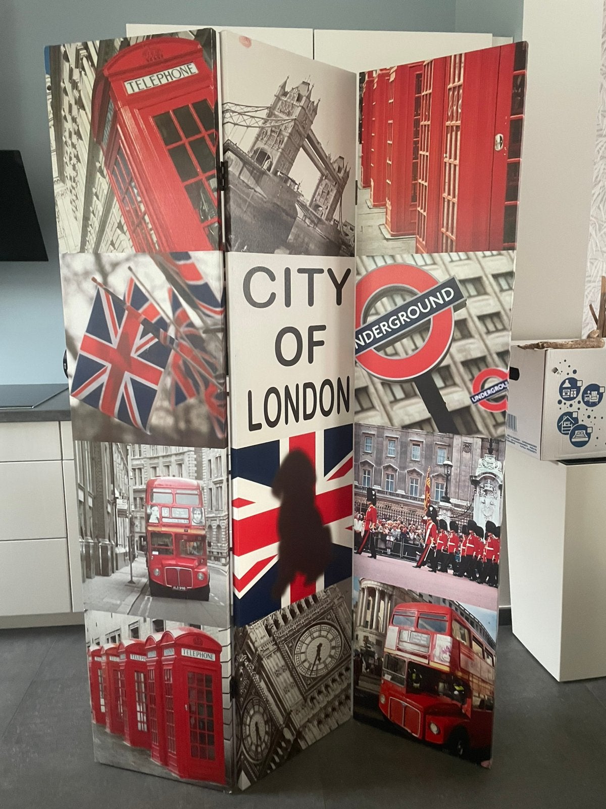 Paravent Londres, Huis en Inrichting, Ophalen, Gebruikt