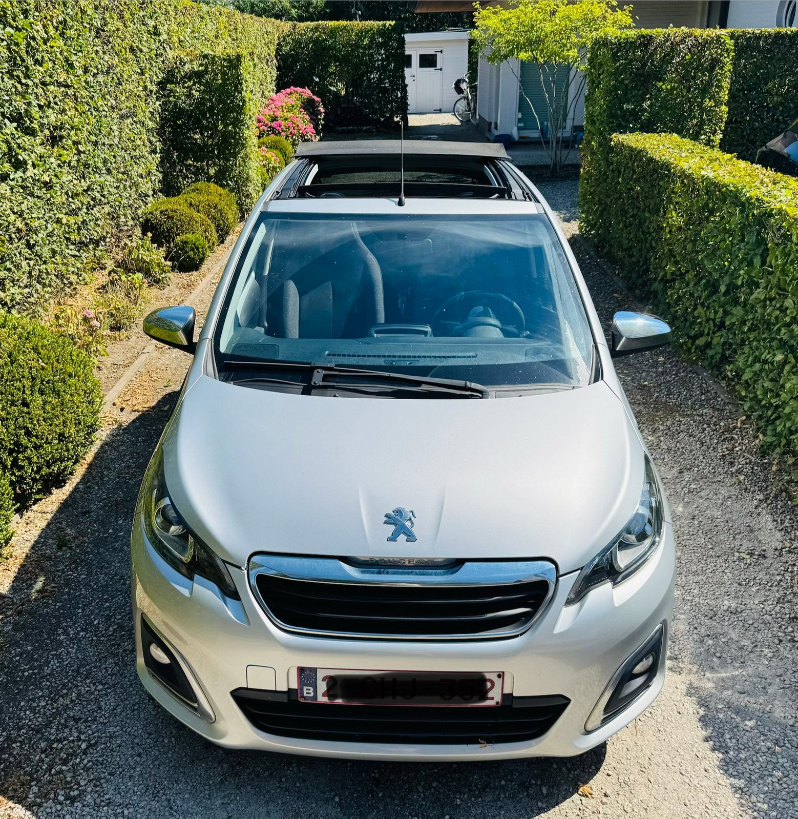 Peugeot 108 Cabrio - 2018 - 98.800km, Voorwielaandrijving, 4 zetels, Stof, 99 g/km
