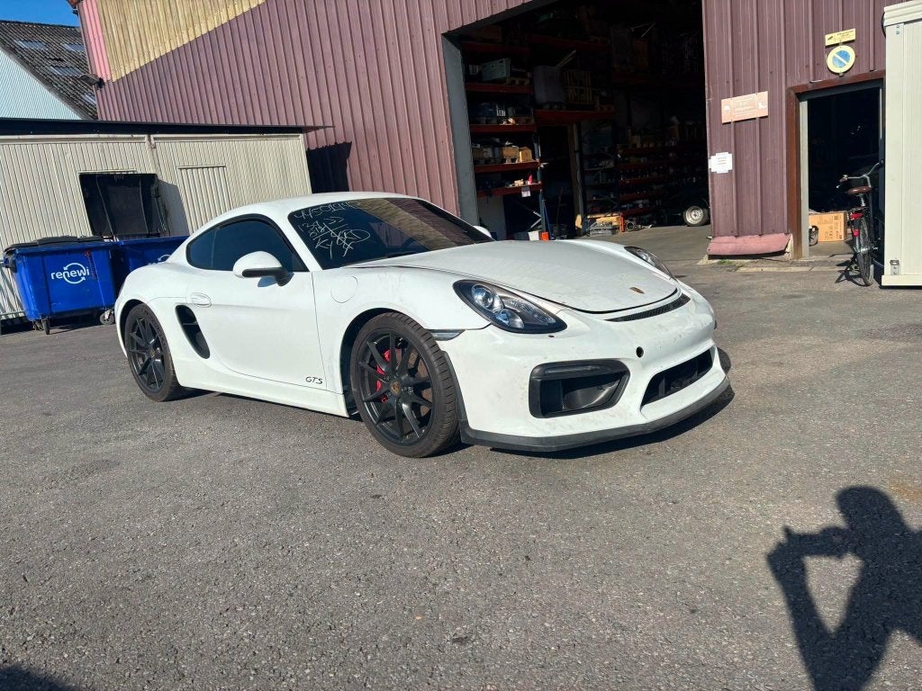 Porsche Cayman GTS 2015 140000 km options carbone, Cuir, Achat, Entreprise, 2 places