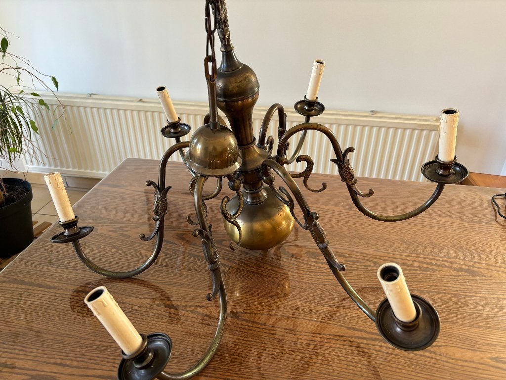 grand lustre ancien avec aigle bicéphale, Antiquités & Art, Enlèvement