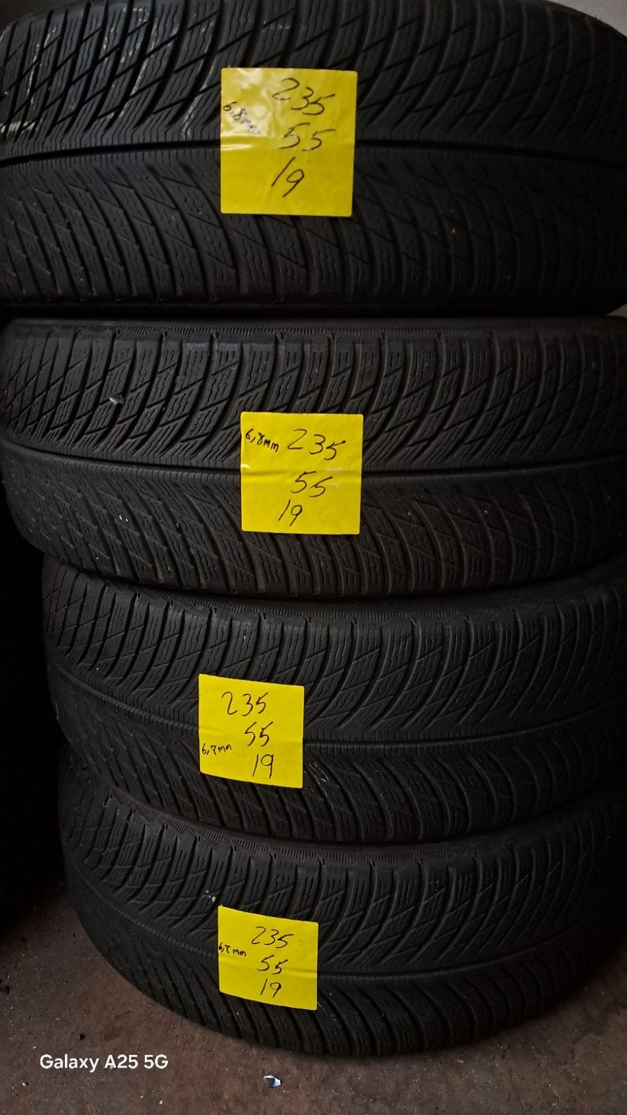 235/55/19 235/55R19 2355519 winter Michelin, Auto-onderdelen, Ophalen