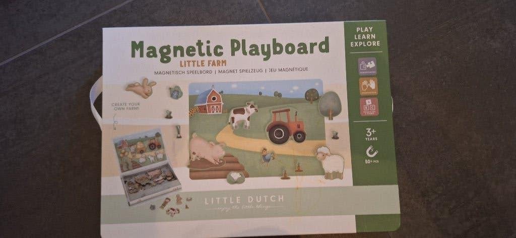 Magnetic playboard, Kinderen en Baby's, Speelgoed | Overig, Ophalen of Verzenden, Zo goed als nieuw, Jongen of Meisje
