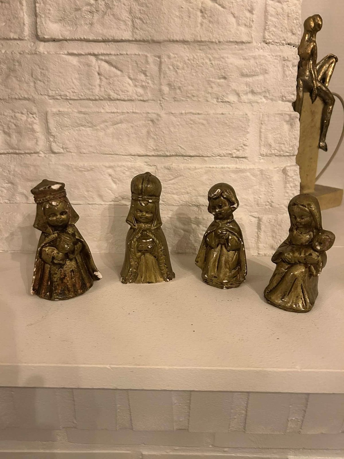 Santons en plâtre, Enlèvement, Comme neuf