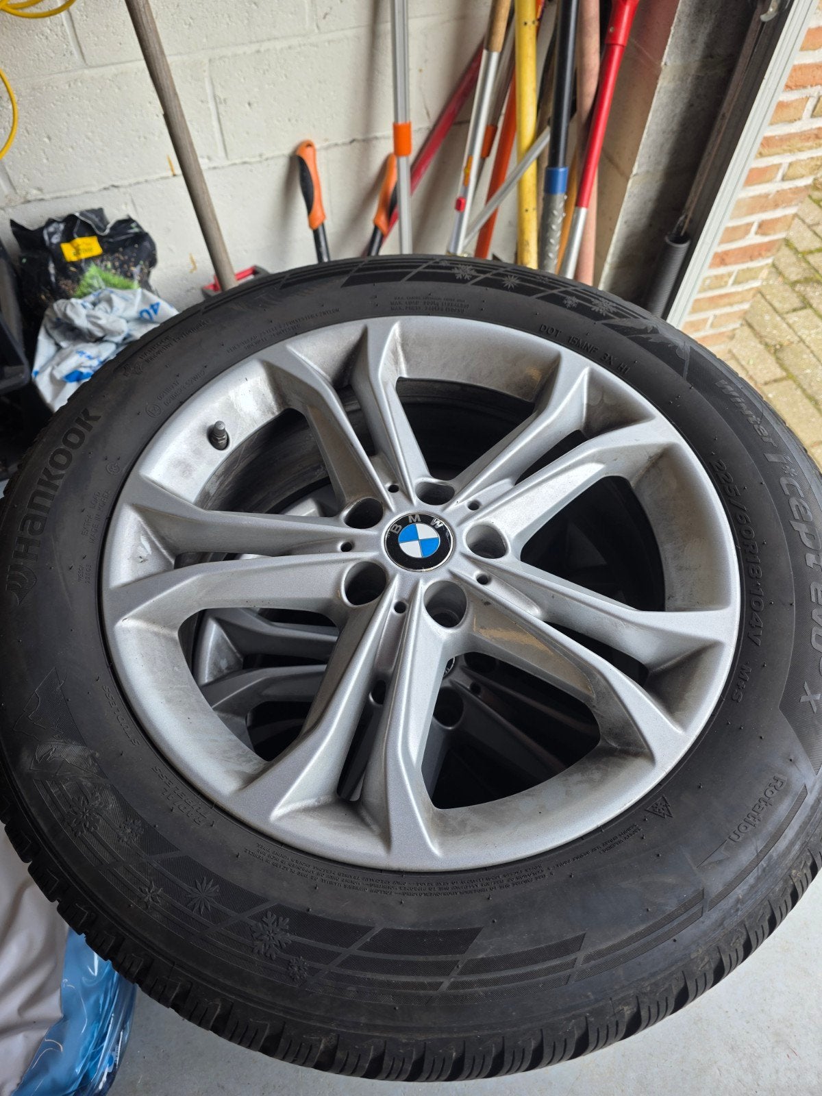 Pack 4 Roues Hiver pour  BMW X3 (G01) / X4 (G02), Enlèvement, 18 pouces, Pneu(s)