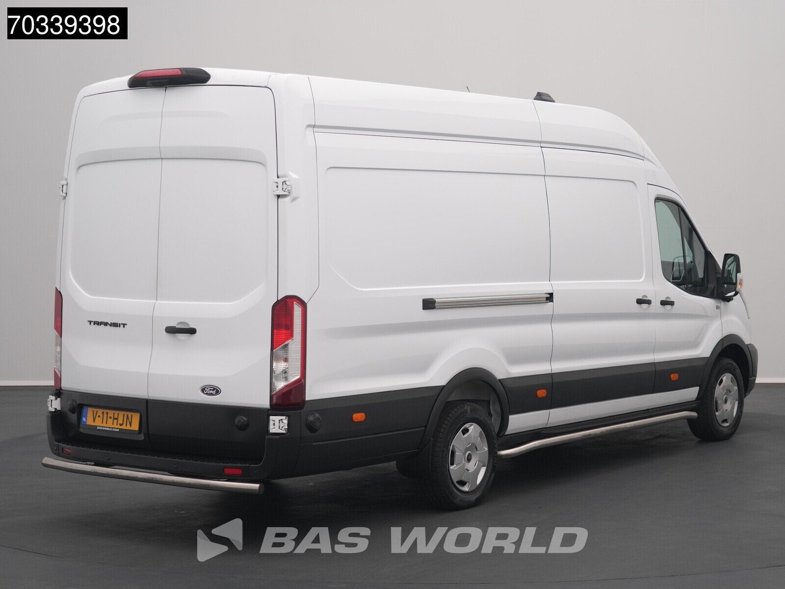 Ford Transit 130pk L4H3 Airco Navi Carplay Camera BLIS Euro6, Stof, Euro 6, 4 cilinders, Lane Keeping Assist