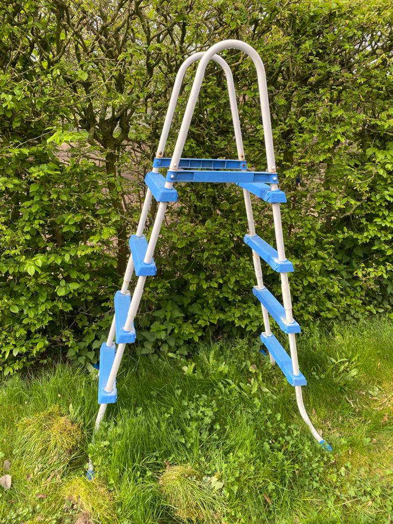 Zwembad ladder, Ophalen, Gebruikt, Ladder