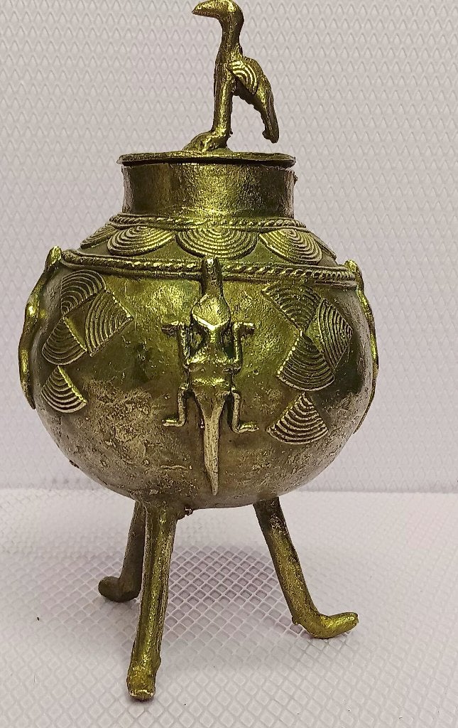 Antieke potje met deksel, Antiek en Kunst, Ophalen of Verzenden