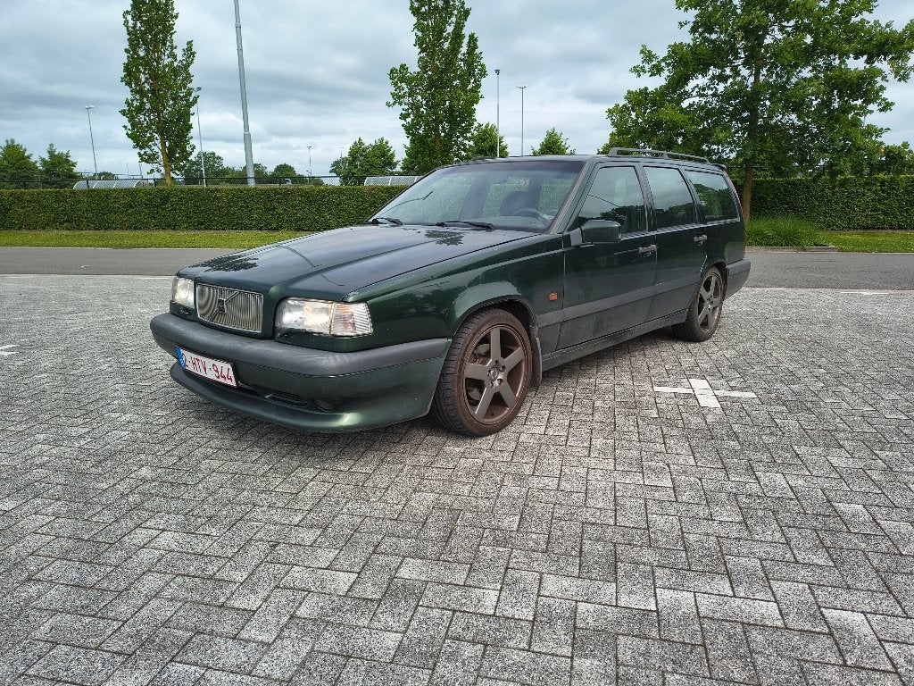Volvo 850 T-5R '95 (met werk), Autos, Cuir et Alcantara, Achat, 155 kW, Noir