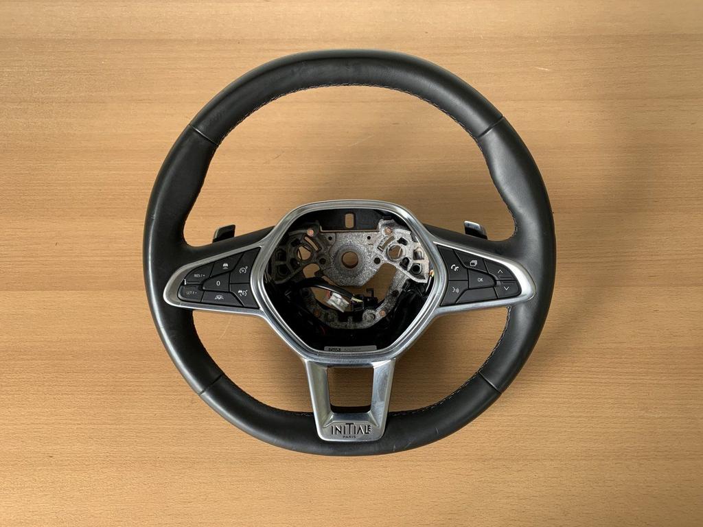 Leren stuurwiel renault clio V / captur INITIALE + flippers, Autos : Pièces & Accessoires, Commande, Renault, Utilisé, Enlèvement ou Envoi