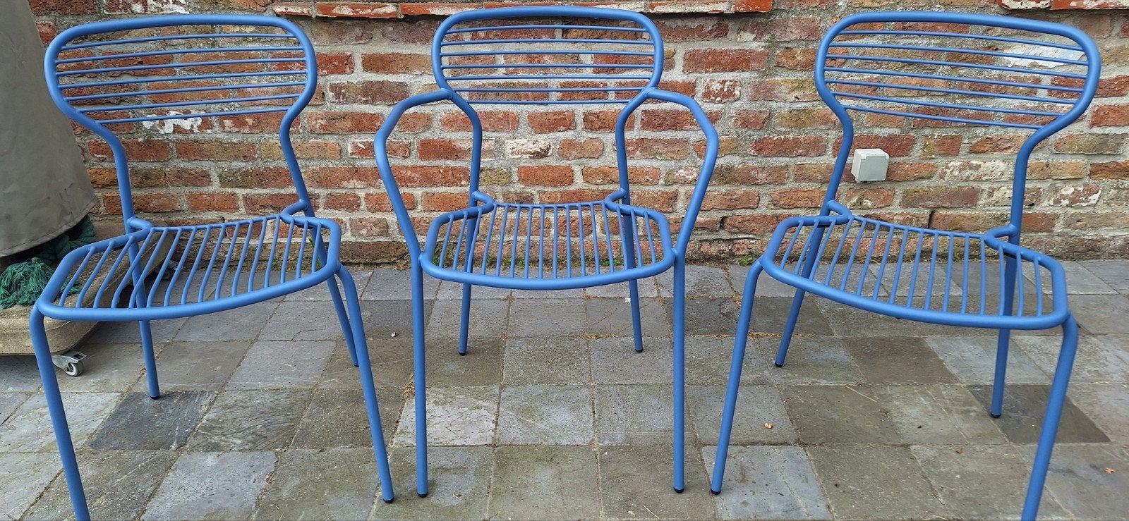 Emu apero stoelen 3 stuks nieuw, Tuin en Terras, Ophalen, Nieuw, Metaal, Stapelbaar