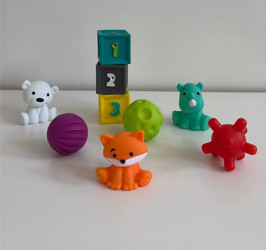 Infantino Tub O' Toys speelset, Enlèvement ou Envoi, Utilisé