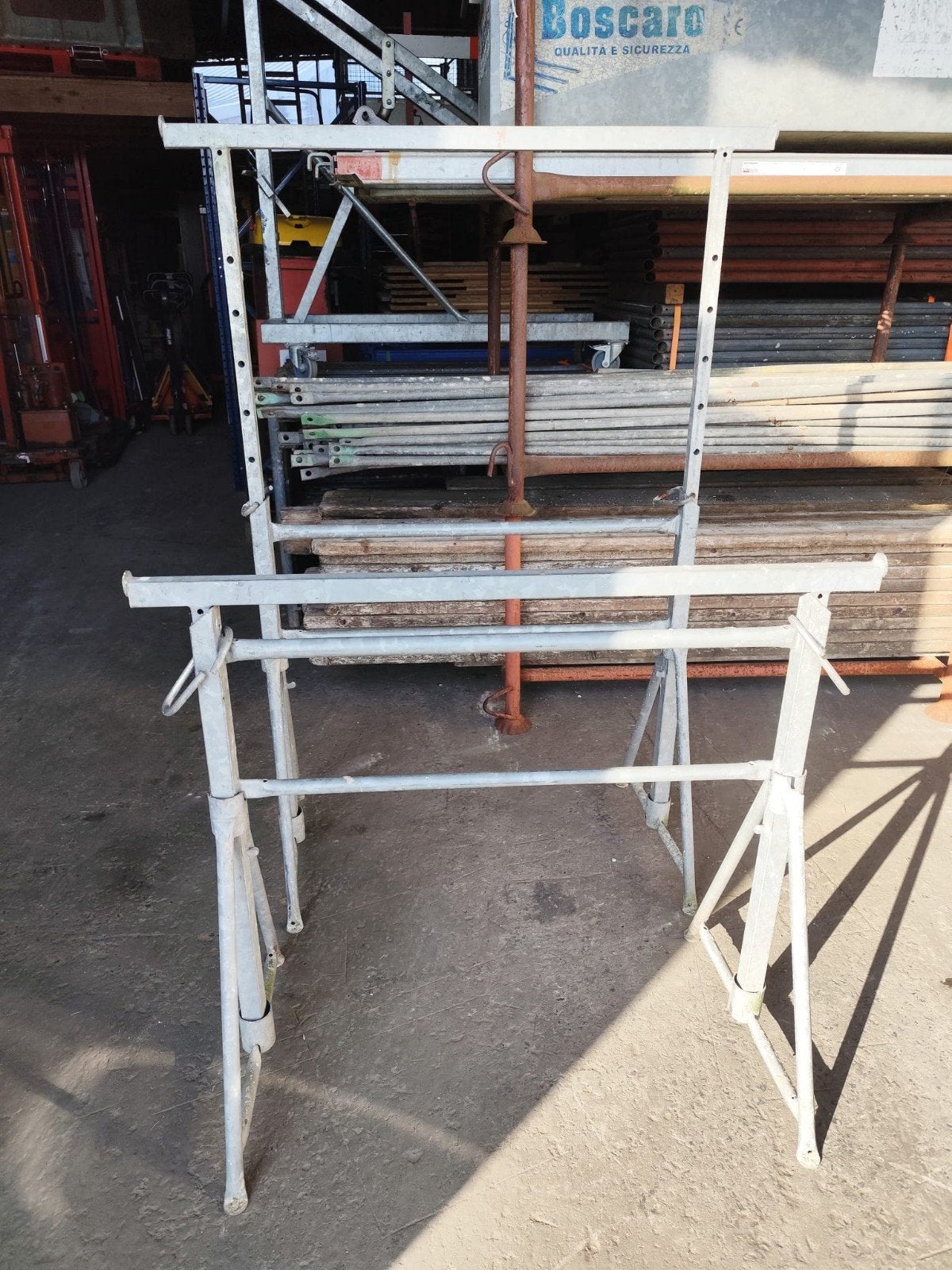 Bouwschragen • stelling, Doe-het-zelf en Bouw, Steigers, Ophalen