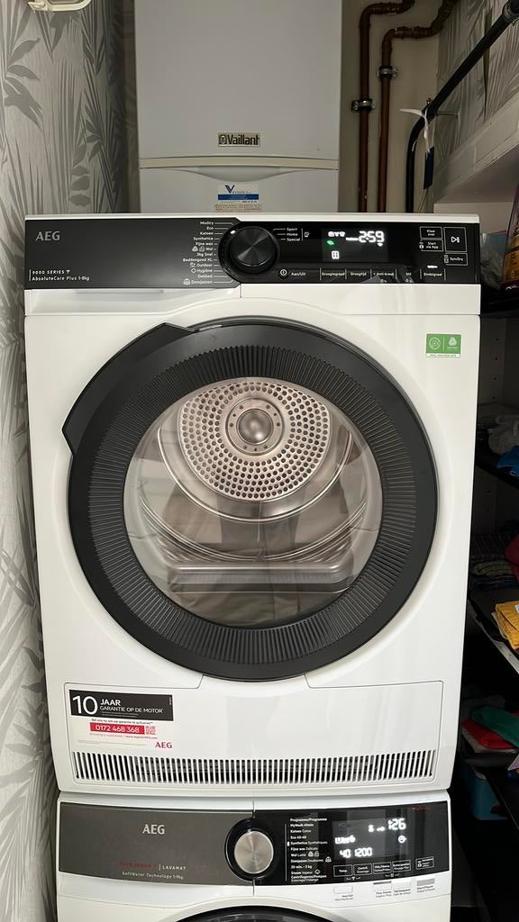 aeg droogkast 9000 series nieuw, Ophalen, Zo goed als nieuw