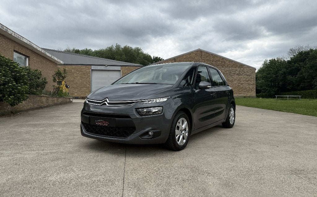 Citroën C4 Picasso 1.2i Essence * Pano - 62.000 km * GAR 12M, Autos, Citroën, Argent ou Gris, Achat, Euro 6, Entreprise