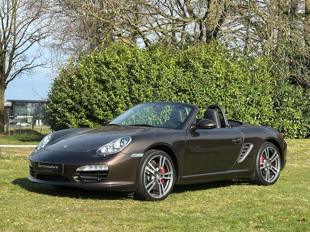 Porsche Boxster 3.4 S 987.2 - 2011 'Exclusive' uitvoering, Auto's, Porsche, Automaat, Achterwielaandrijving, Zwart, Leder