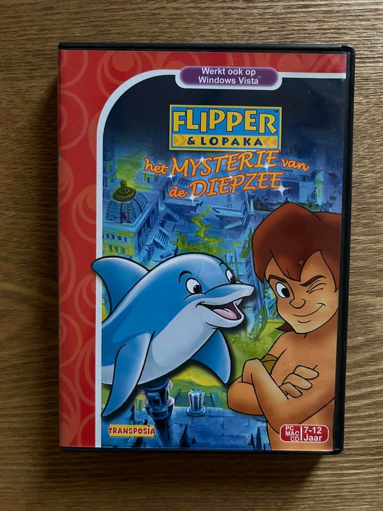 PC Flipper & Lopaka: Het mysterie van de diepzee, Games en Spelcomputers, Ophalen of Verzenden, Zo goed als nieuw, Simulatie, Vanaf 7 jaar