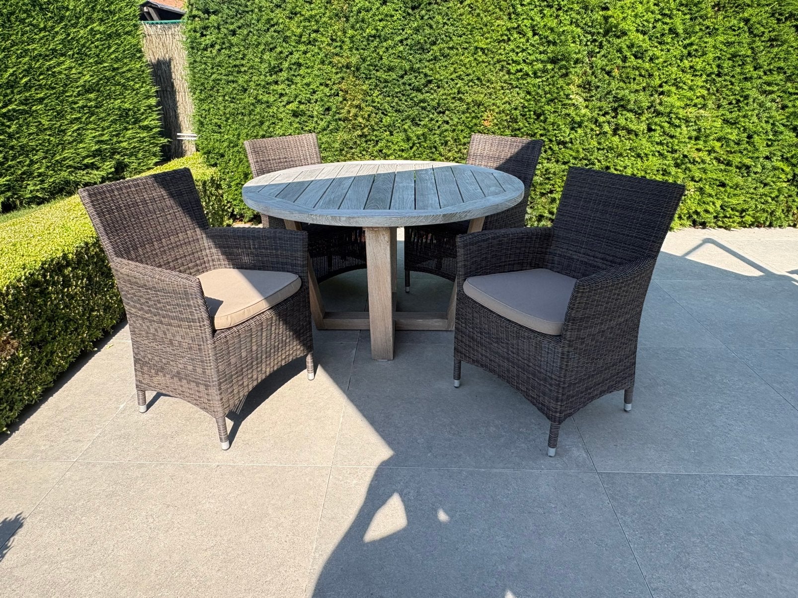Tuinstoel, Enlèvement, Utilisé, Rotin, Salons de jardin