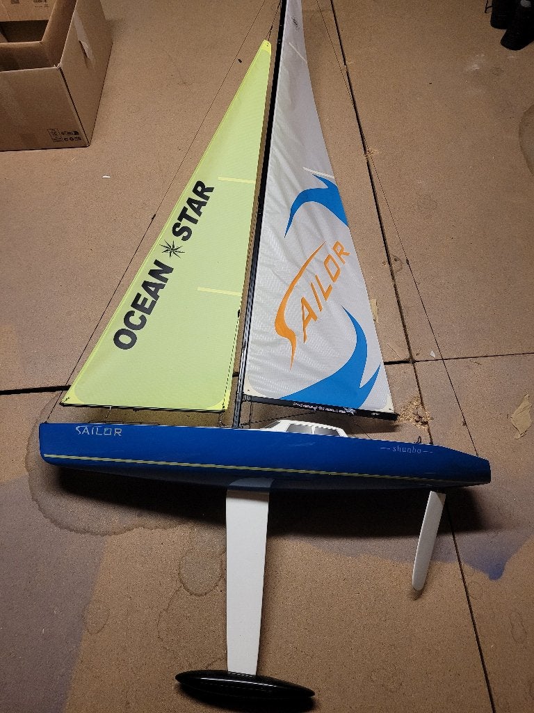 Ocean star rc zielboot, Enlèvement