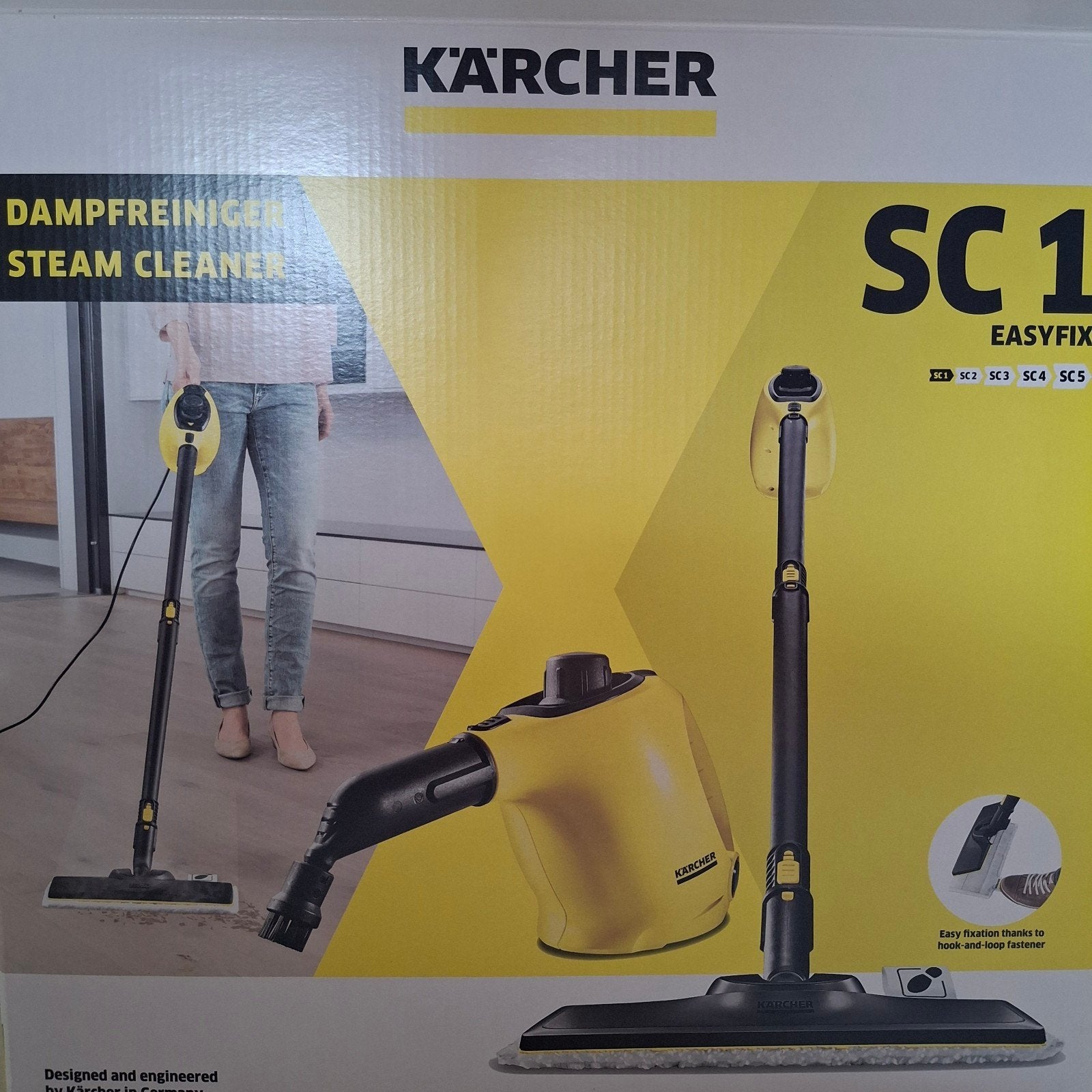 Kärcher SC1 easyfix stoomreiniger, Ophalen, Stoomreiniger