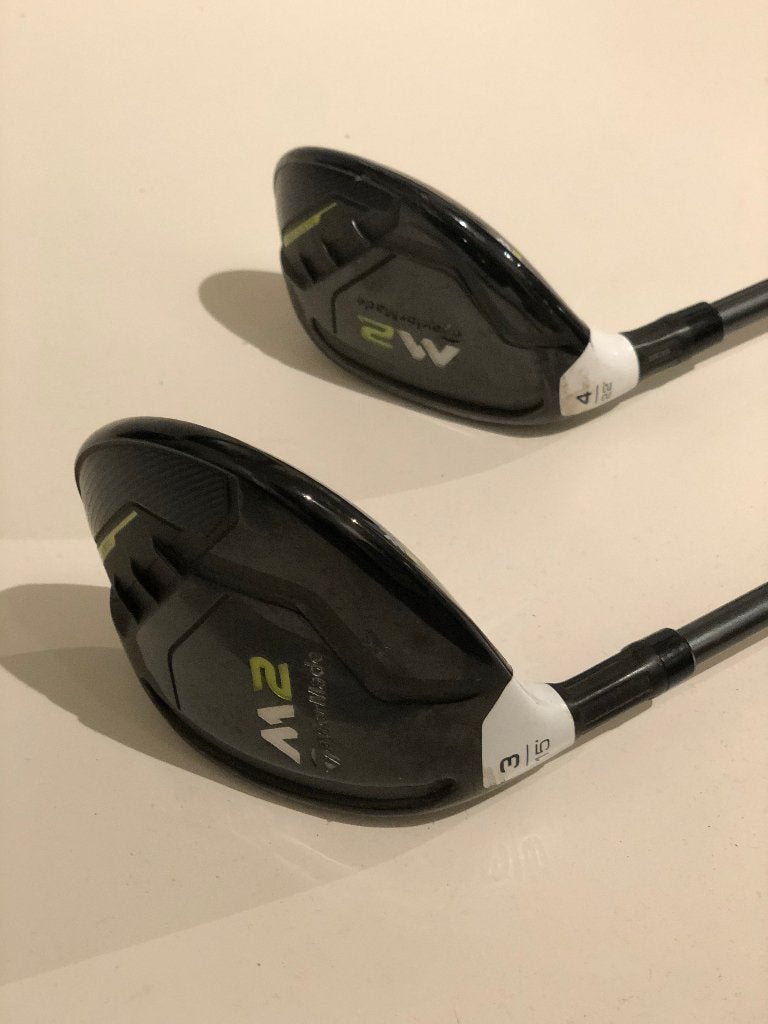 TaylorMade M2 golfset LINKSHANDIG: ijzers + 3-wood + hybride, Sport en Fitness, Ophalen, Gebruikt, Set, Overige merken