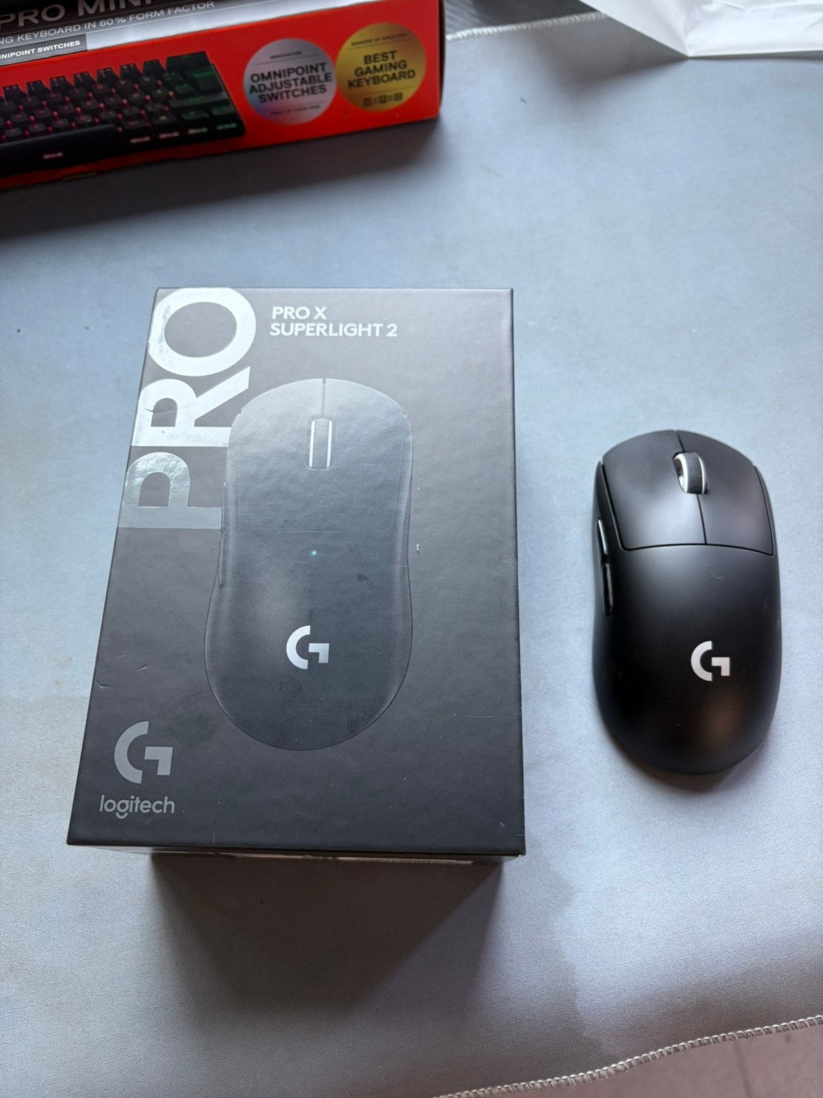Logitech G PRO X Superlight 2 gaming muis, Enlèvement, Comme neuf, Souris, Souris de gaming
