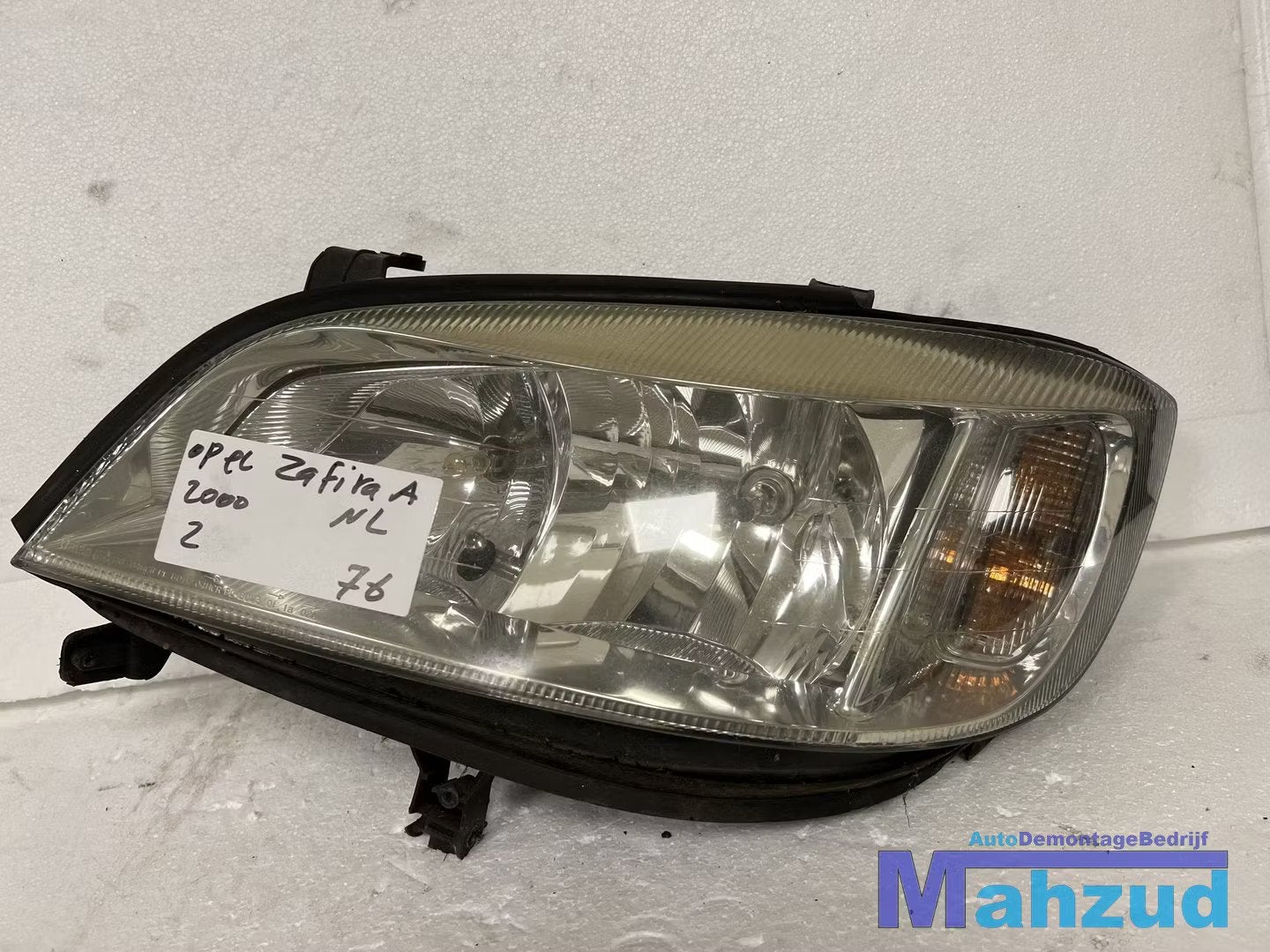 OPEL ZAFIRA A Links koplamp 1998-2005, Opel Automobile GmbH, Opel, Bahnhofsplatz 1
65423  Russelsheim am Main, DE, Kontakt@opel-infoservice.de