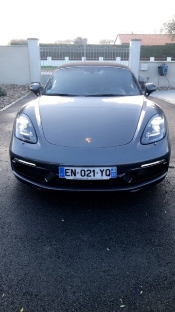 Porsche Boxster 718 2.0, Autos, Cuir, Argent ou Gris, Achat, Bluetooth