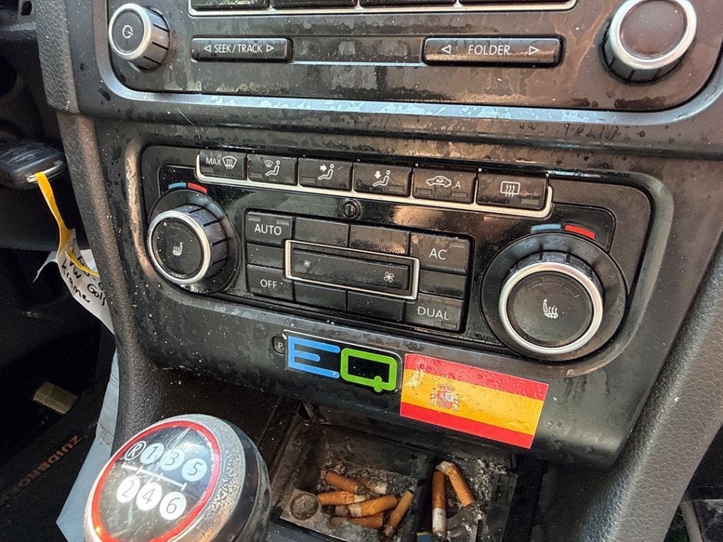BEDIENINGSPANEEL CLIMATE CONTROL Volkswagen Golf VI (5K1), Auto-onderdelen, Gebruikt, Volkswagen, Volkswagen AG, Kundenbetreuung@volkswagen.de