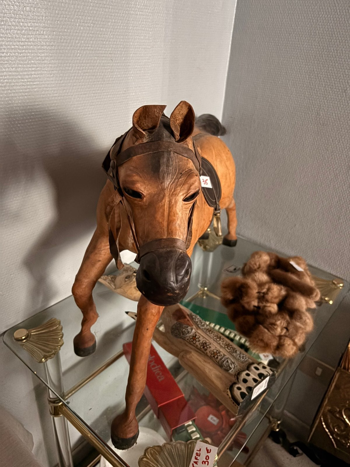 *** PAARD in hout ***, Huis en Inrichting, Ophalen