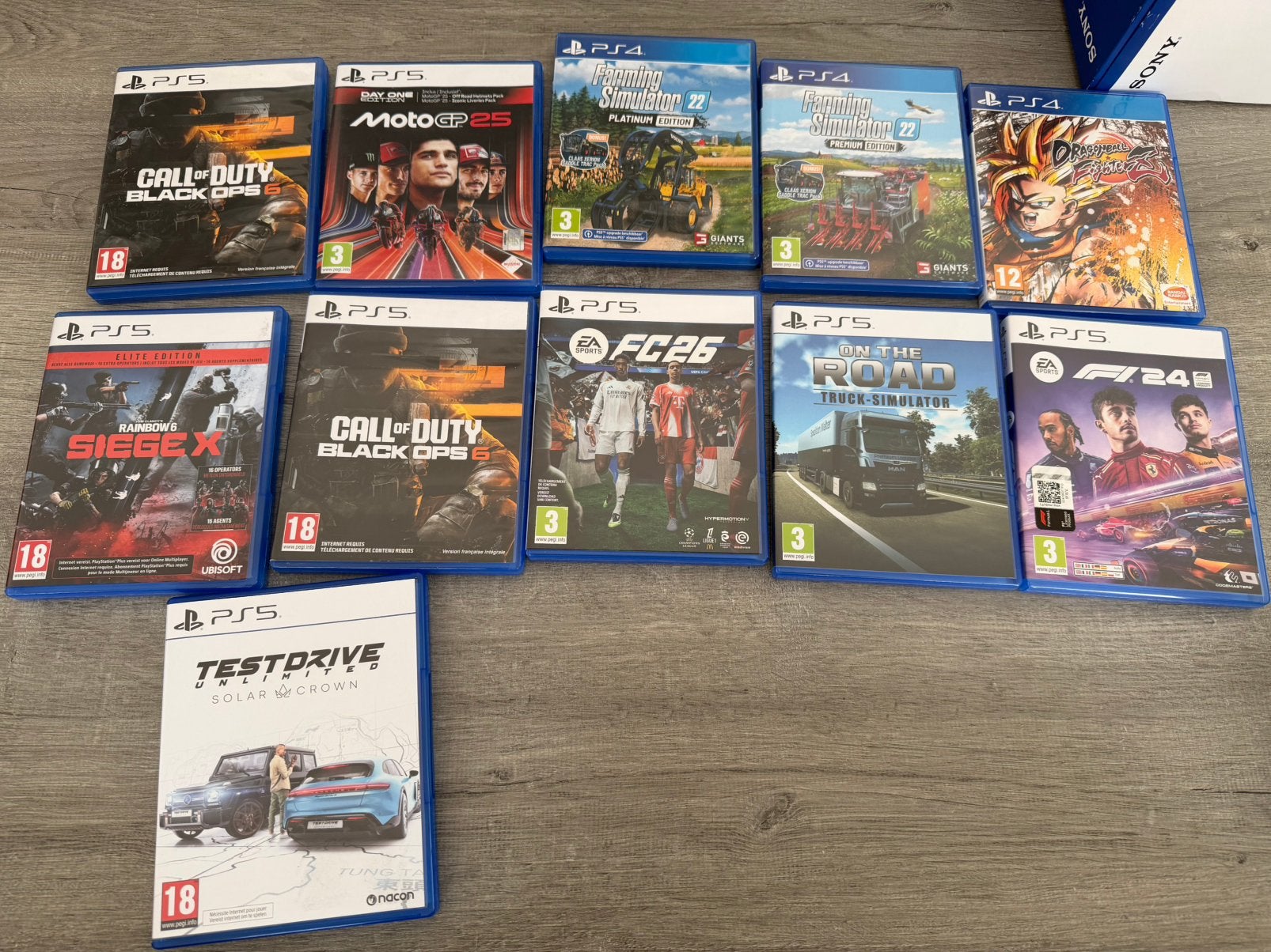 Jeux ps5, Consoles de jeu & Jeux vidéo, Enlèvement, Comme neuf