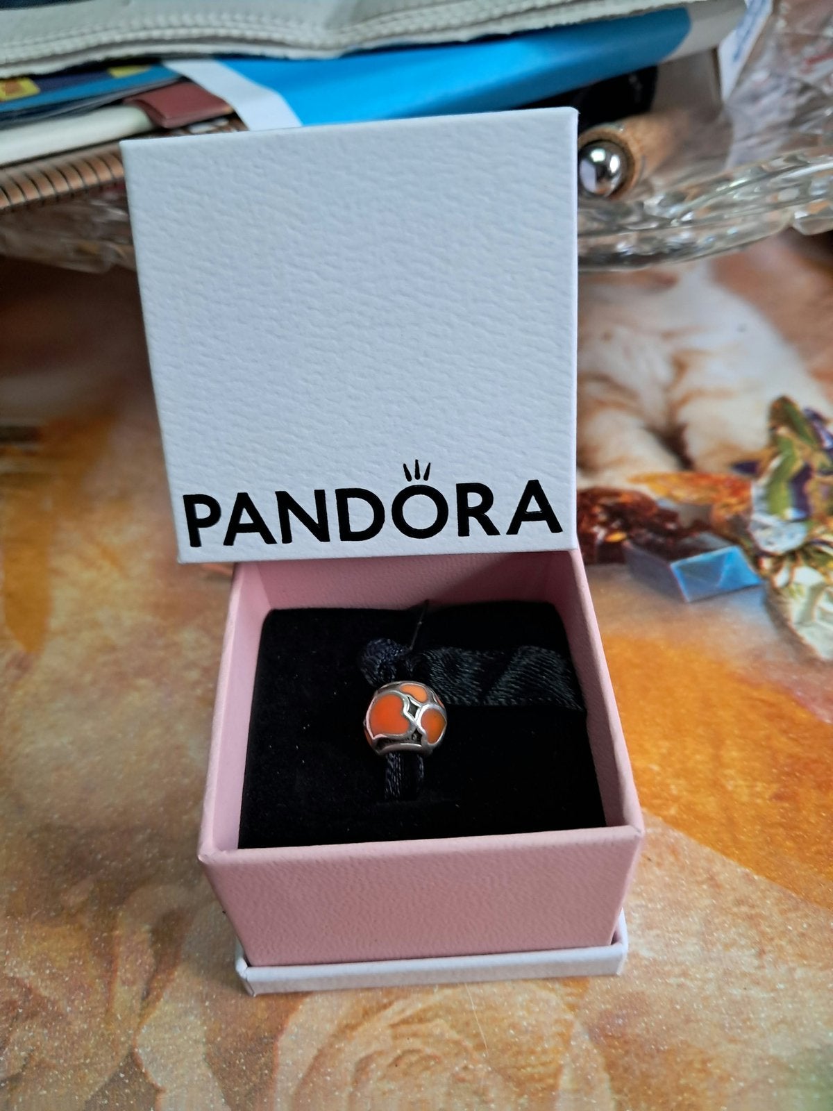Perle Pandora 20 euro, Handtassen en Accessoires, Ophalen, Zo goed als nieuw, Parel, Pandora