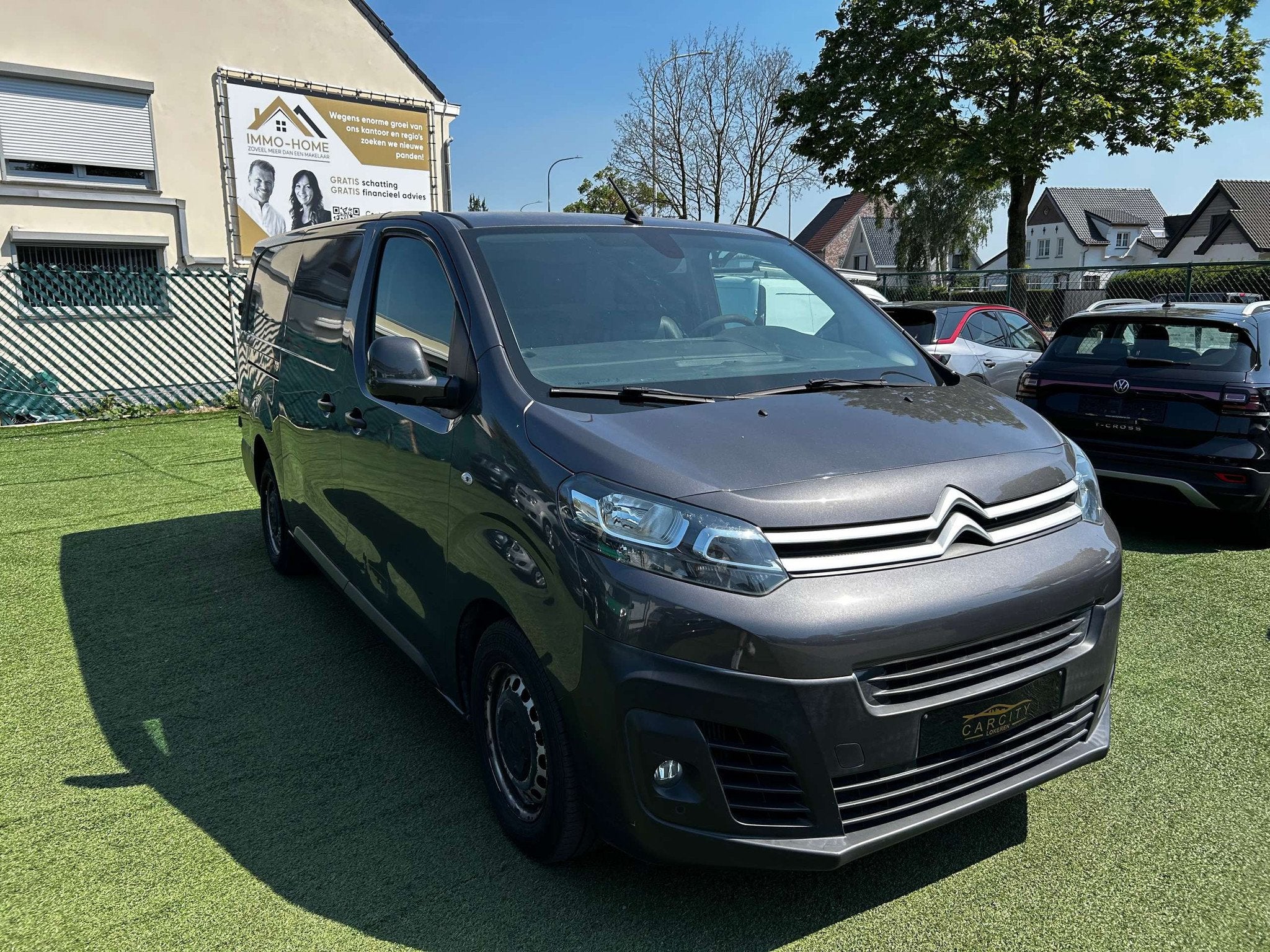 Citroën Jumpy 2.0 HDI  L3 H1  GPSCAMERATREKHAAKEU, Auto's, Bestelwagens en Lichte vracht, 122 pk, 4 cilinders, Citroën, Leder
