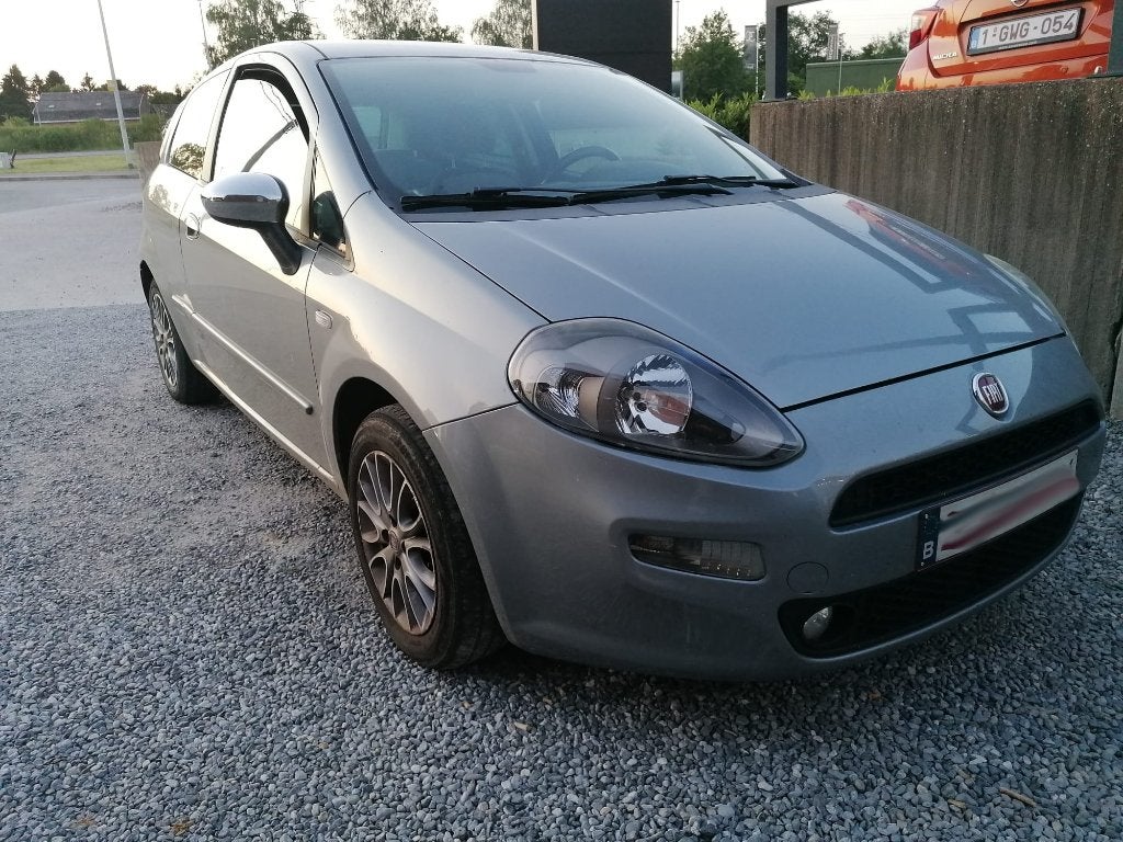 Fiat Punto Evo 1.3 multijet, Auto's, Fiat, Voorwielaandrijving, Euro 5, Stof, Zwart