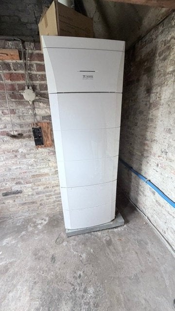 Stookolieketel + boiler, Enlèvement, Comme neuf