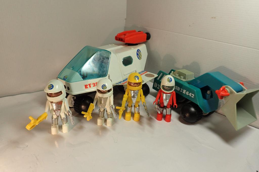 Vintage Playmobil Playmospace 1982 Navette Tractor 3557, Enlèvement ou Envoi, Utilisé, Playmobil en vrac