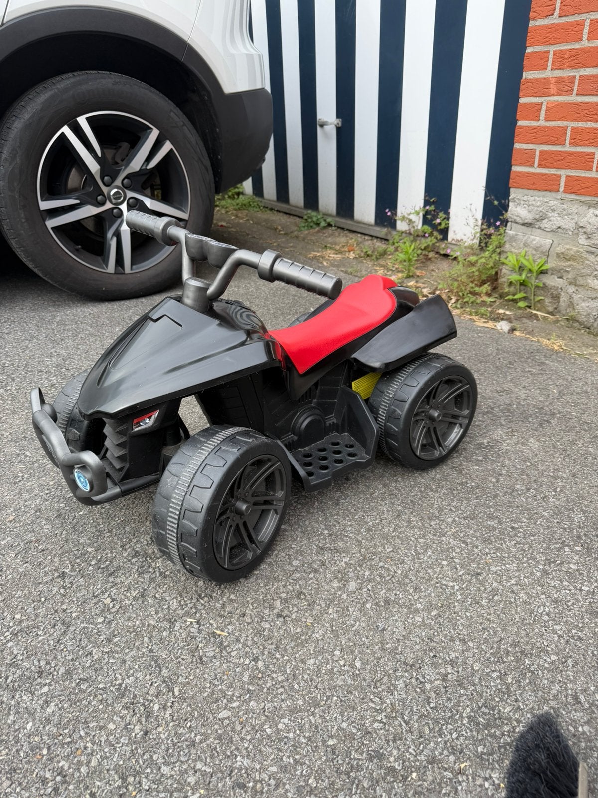 Elektrische quad, Ophalen