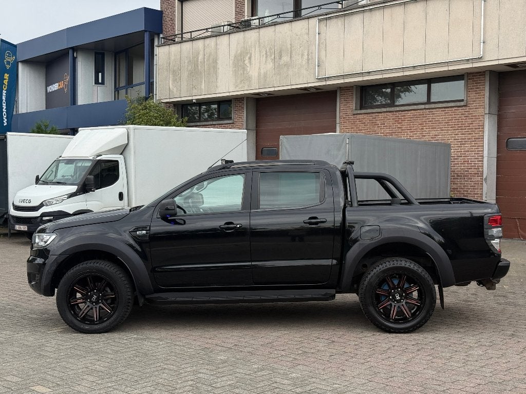 Ford Ranger Pick-Up 3.2 TDCi Euro6b 2019 met 97.000 KM, Autos, Cuir, Achat, Euro 6, Noir